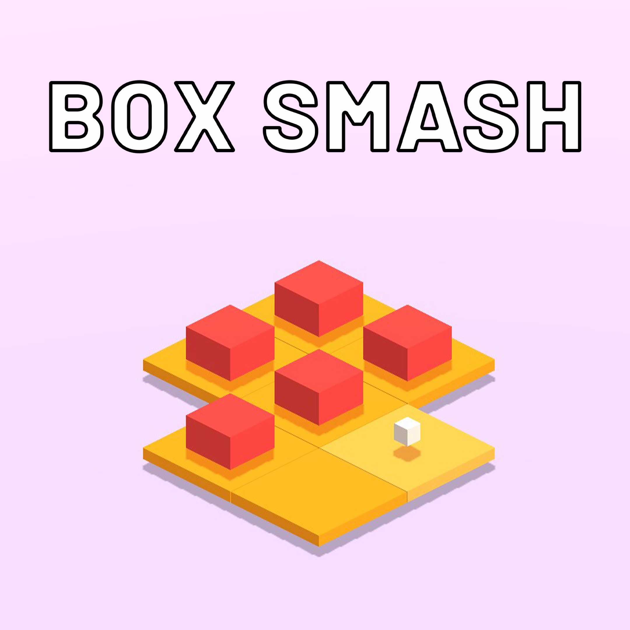 Box Smash game - Smash boxes to clear levels.