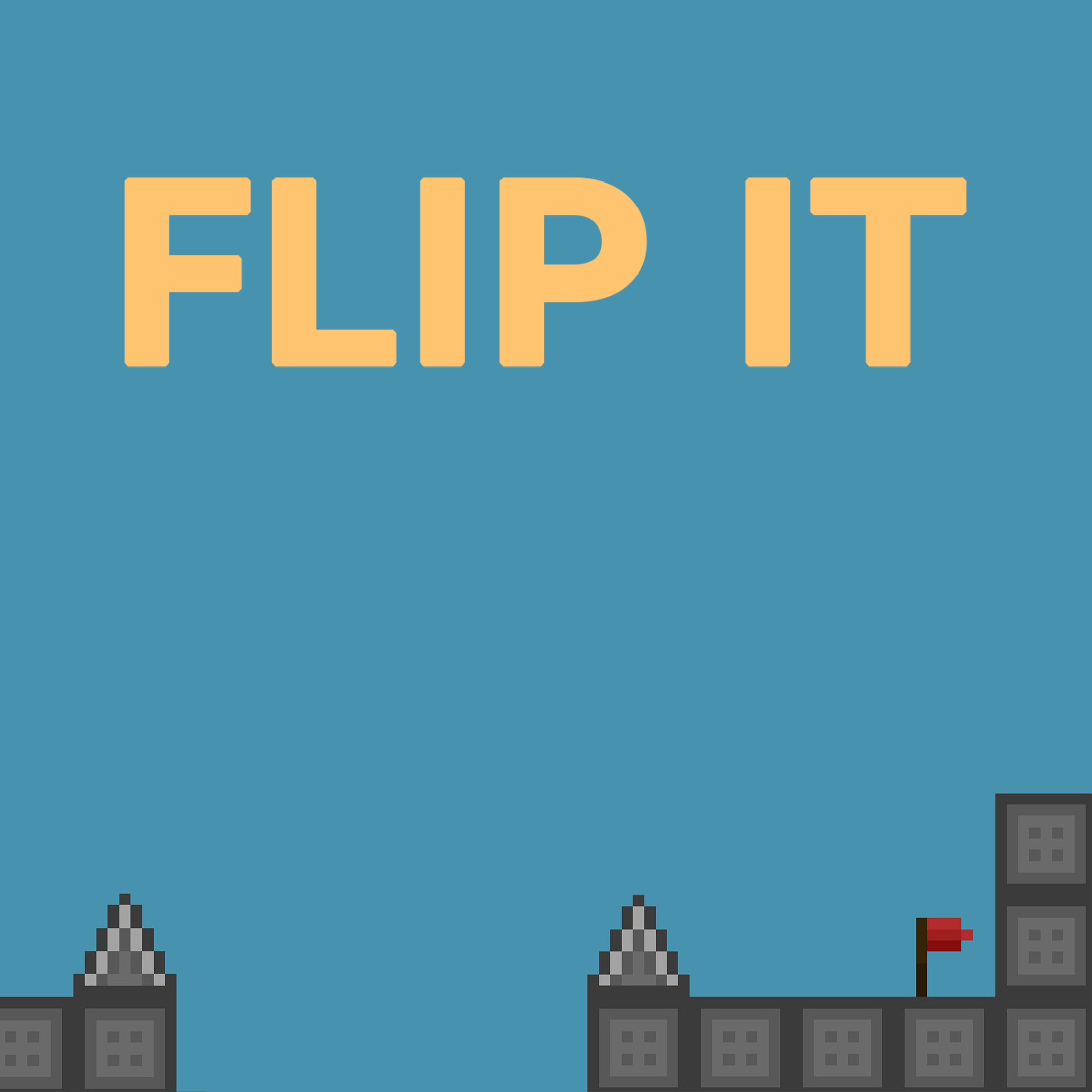 Flip It game - Flip tiles to solve puzzles.