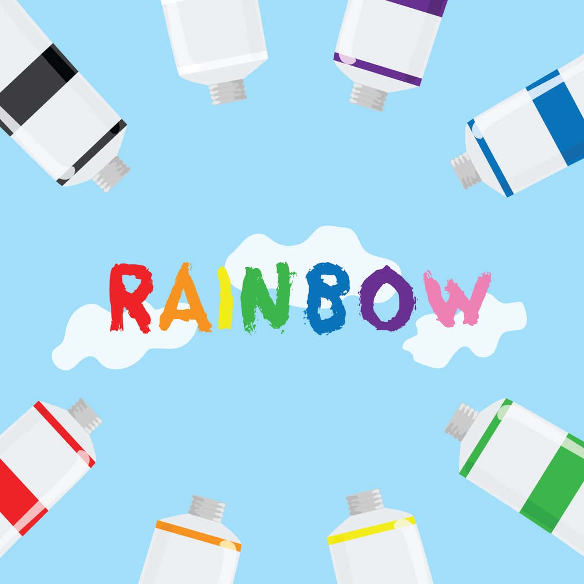 Rainbow color matching game - Match and explore vibrant colors.