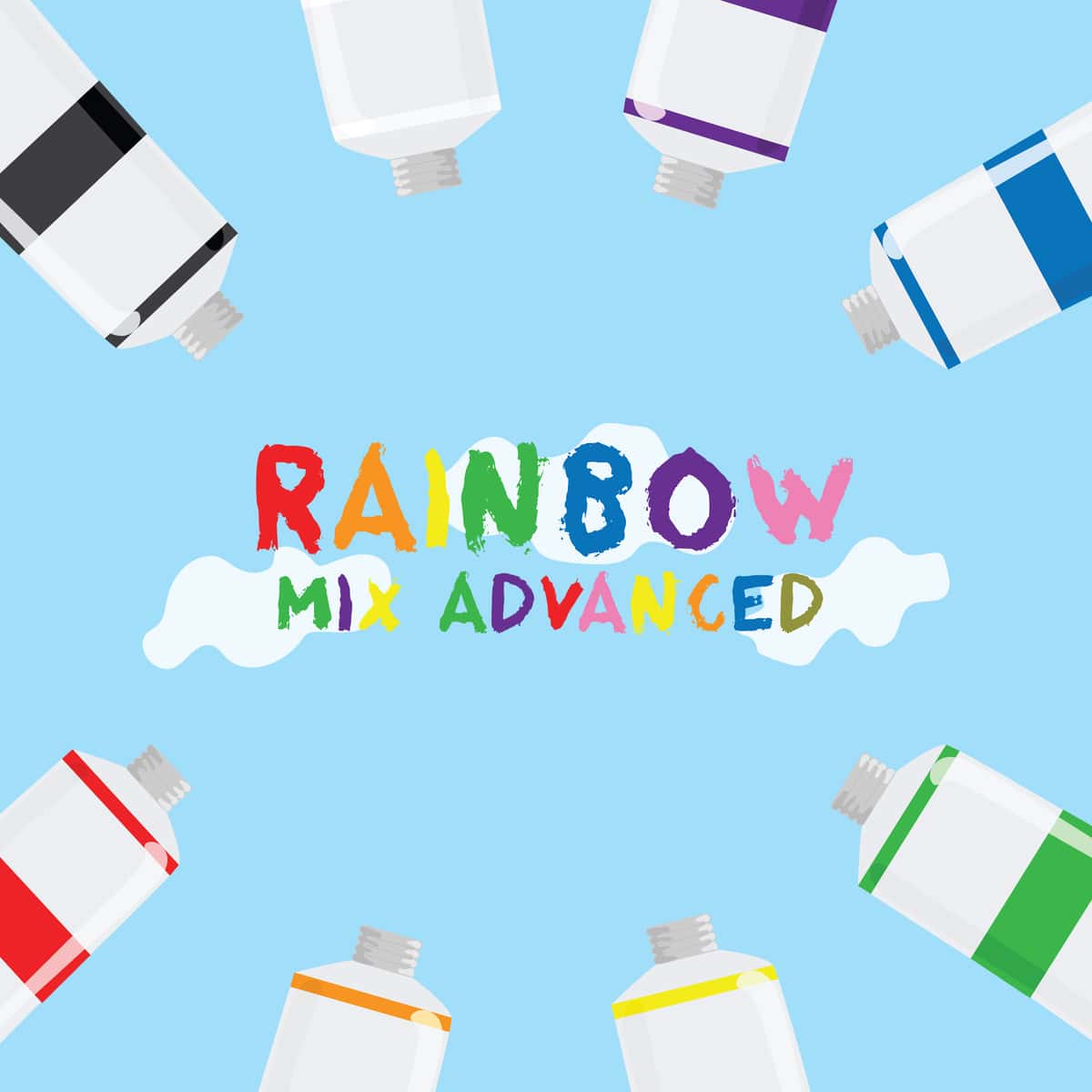 Rainbow Mix Advanced game - Advanced colorful matching challenges.