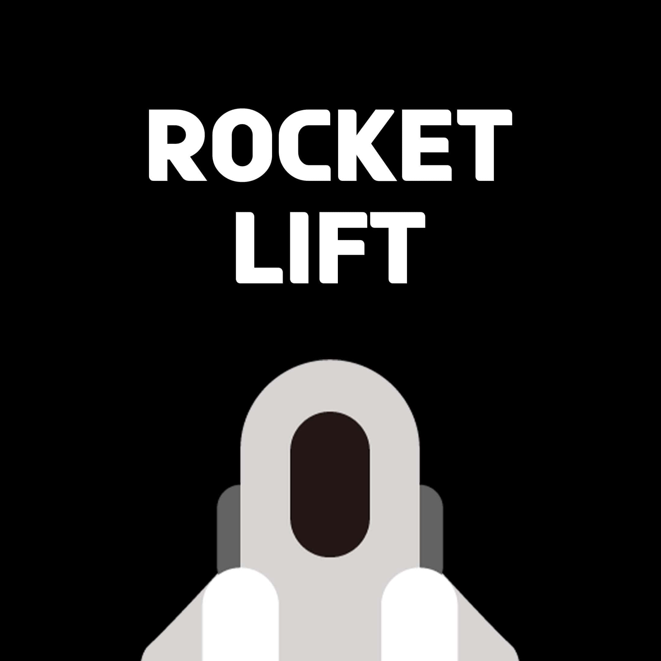 Rocket Lift game - Lift the rocket through levels and avoid obstacles.