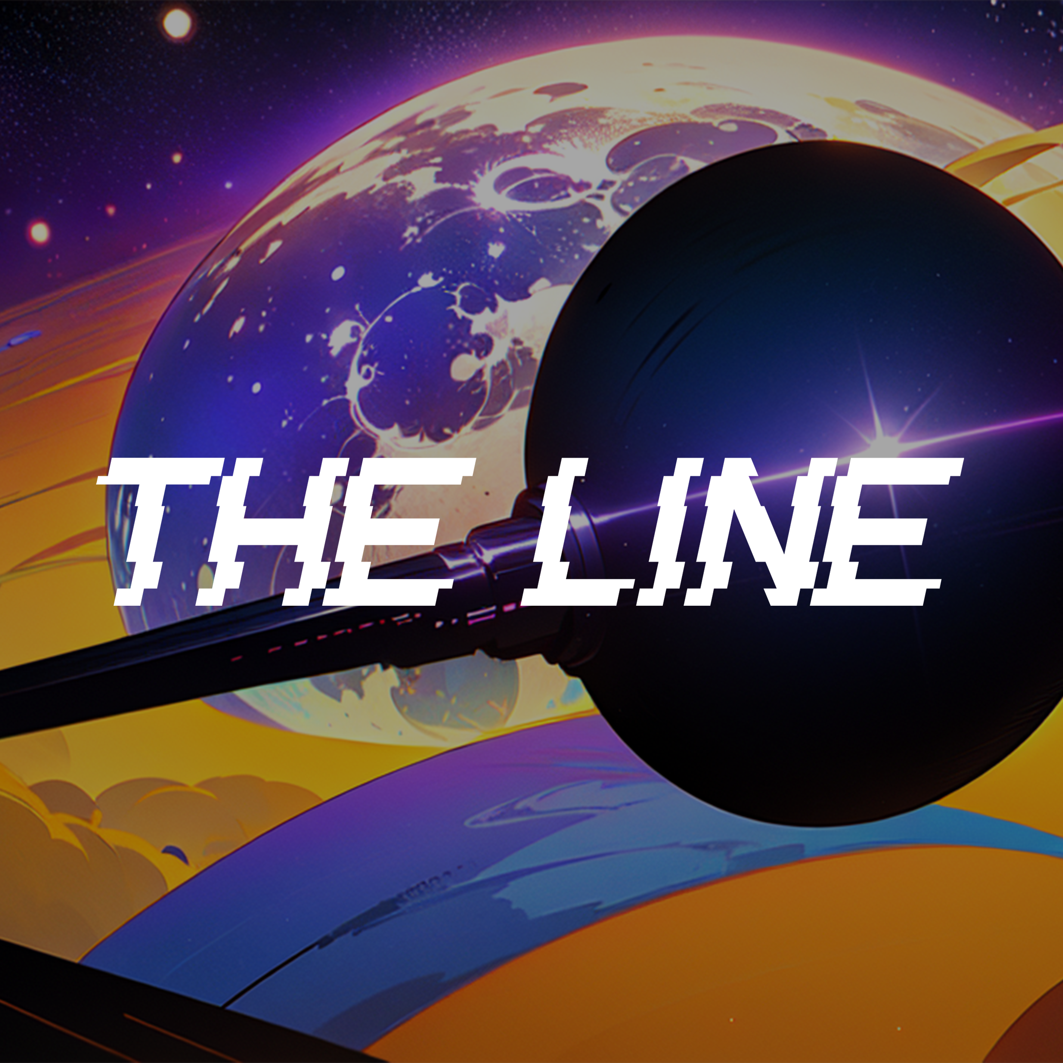 The Line - Visual Adventure Anime Novel Game.