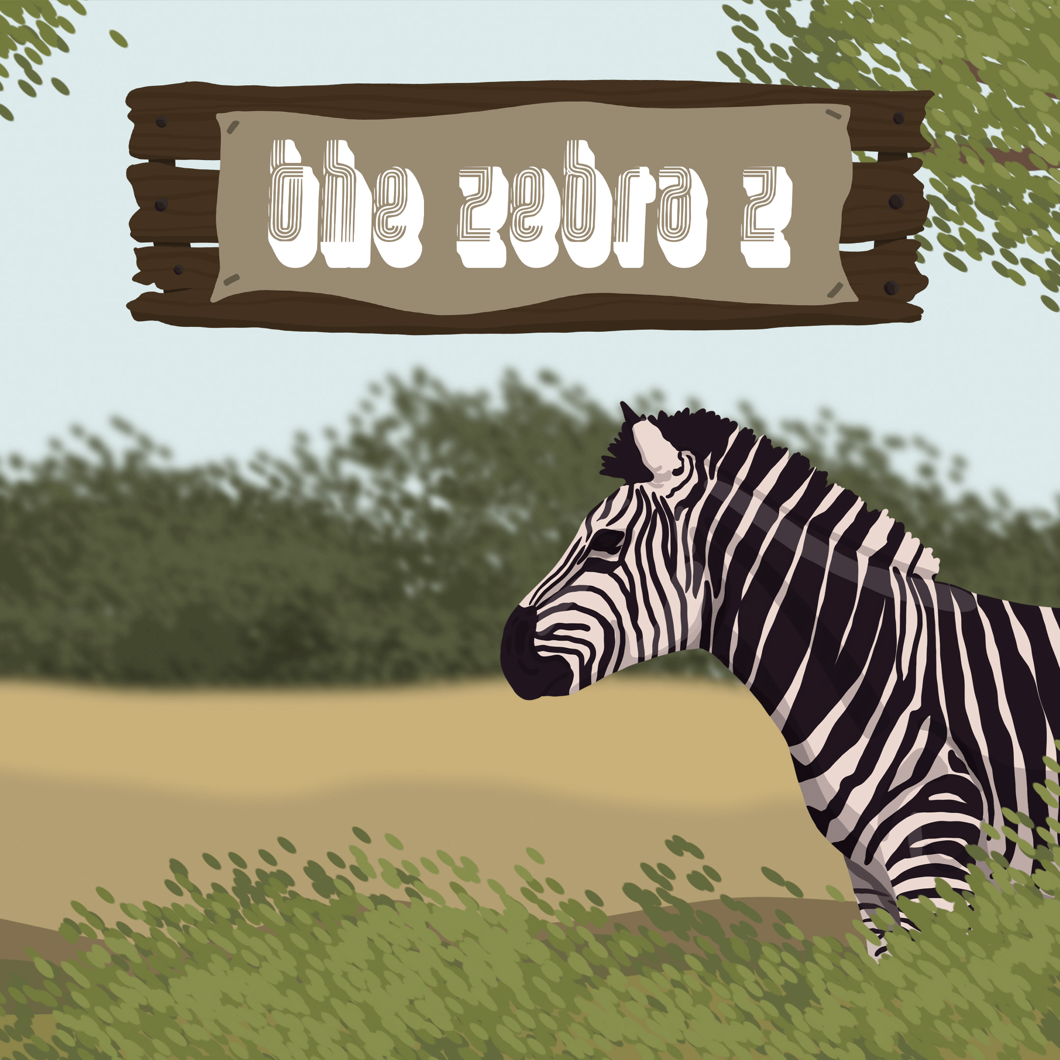 The Zebra Z game - Help a zebra navigate through fun and challenging adventures.