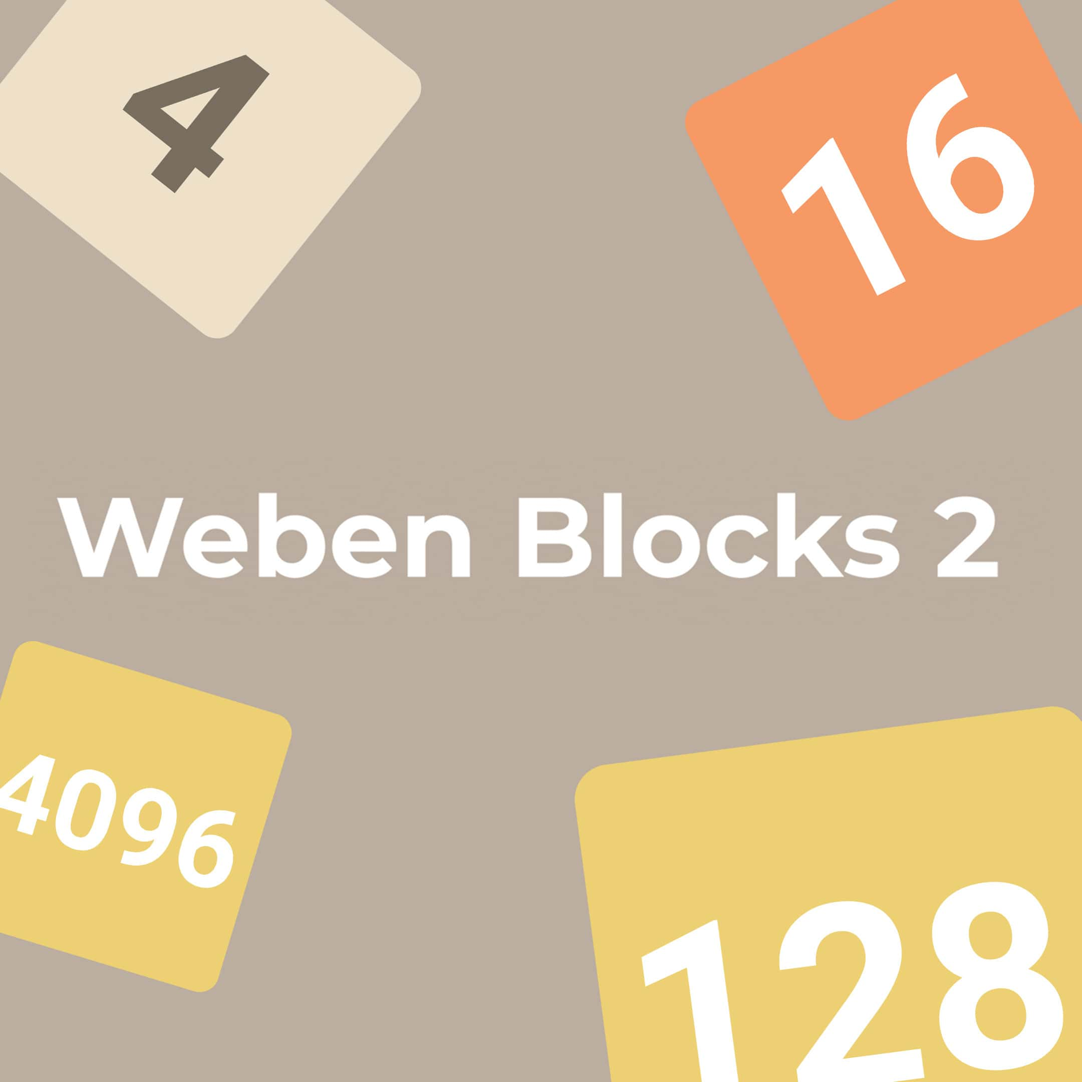 Weben Blocks 2 game - Advanced block building and puzzle solving challenges.