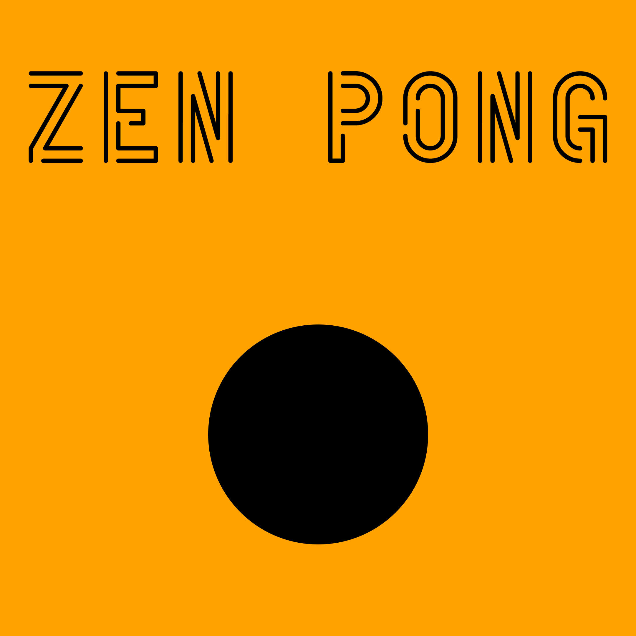 Zen Pong game - Enjoy a relaxing pong experience with soothing visuals.