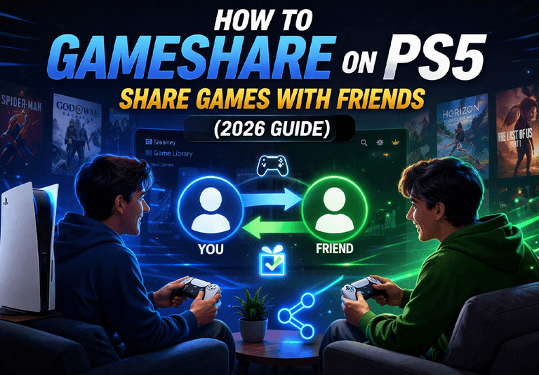 How to Gameshare on PS5: Share Games With Friends (2026 Guide)