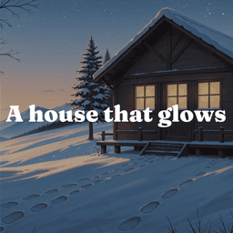 A house that glows - Anime Visual novel about the love 