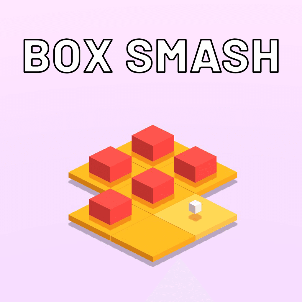 Box Smash game - Smash boxes to clear levels.