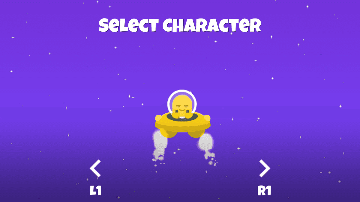 Alien Returns gameplay featuring alien hero in a fun adventure