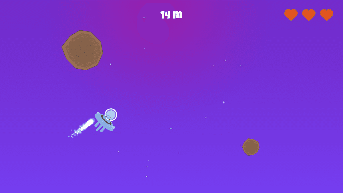 Alien Returns interactive adventure with alien character