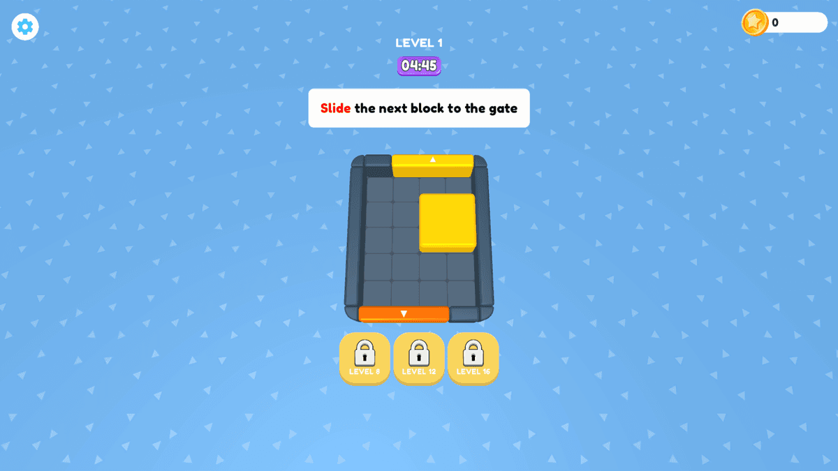 Block Cascade - tutorial gameplaay