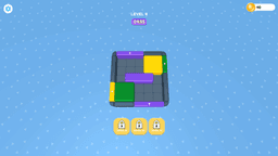 Block Cascade - hardcore level game