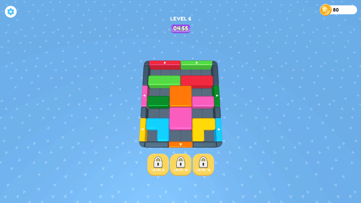Block Cascade - ultra hard level stress