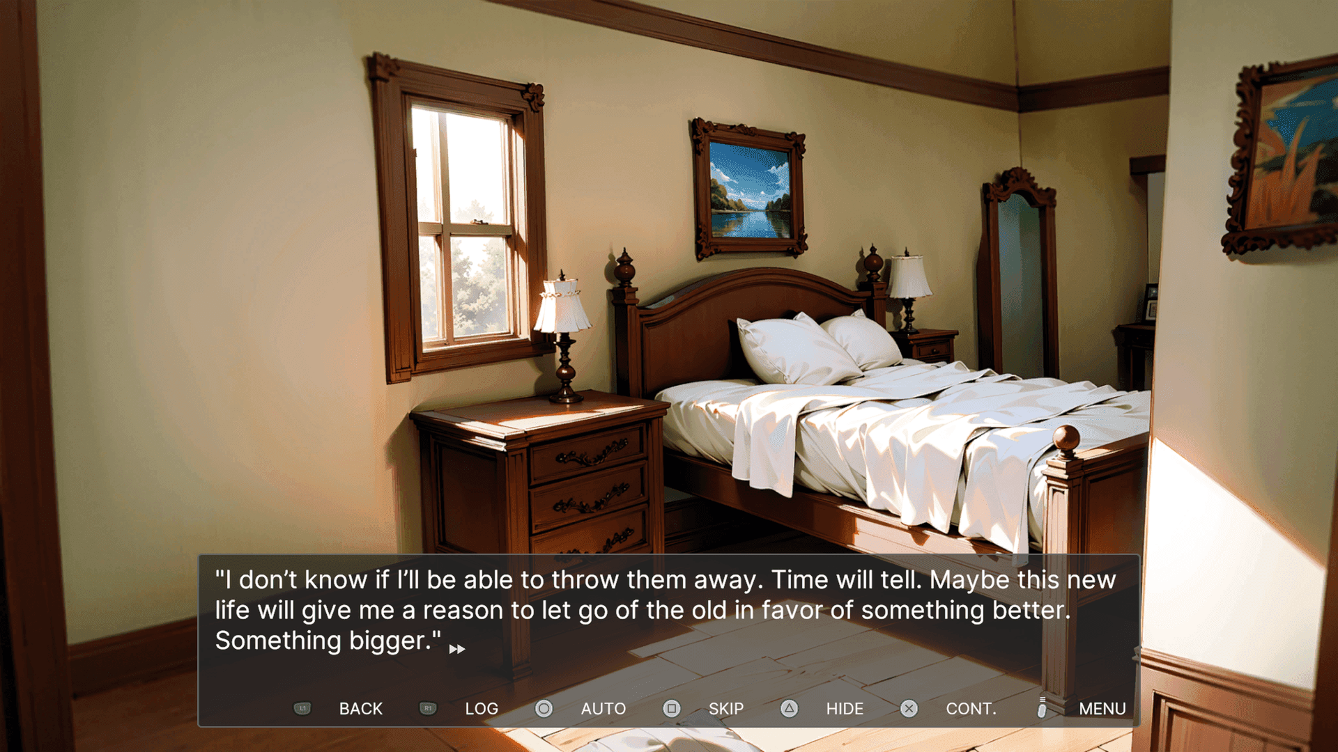 Blue Notebook game screenshot 