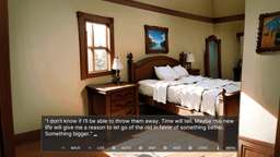 Blue Notebook game screenshot 