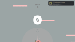Boom Jump game level showcasing jumping tasks