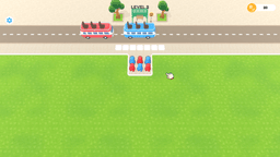 Bus Stop Shuffle - Bus Stop Shuffle gameplay – strategic puzzle challenge to fit all people into the bus.