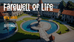 Farewell of Life - MEnu