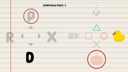 Funny Alphabet game level showcasing alphabet learning tasks