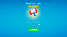 Hex Park - level select map screen highlighting level 2 normal with vertical path to higher levels on blue hex background