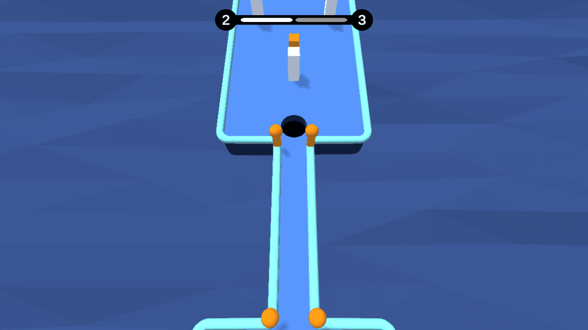 Hole Theory gameplay featuring hole puzzles and challenges