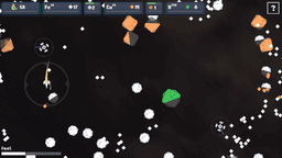 Ore Klast - space shoooter RPG game collecting ores and upgrading your ship