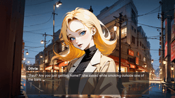 Paradise of Freedom - japan woman in night streets