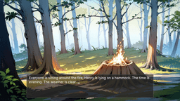 Paradise of Freedom - Forest burning fire