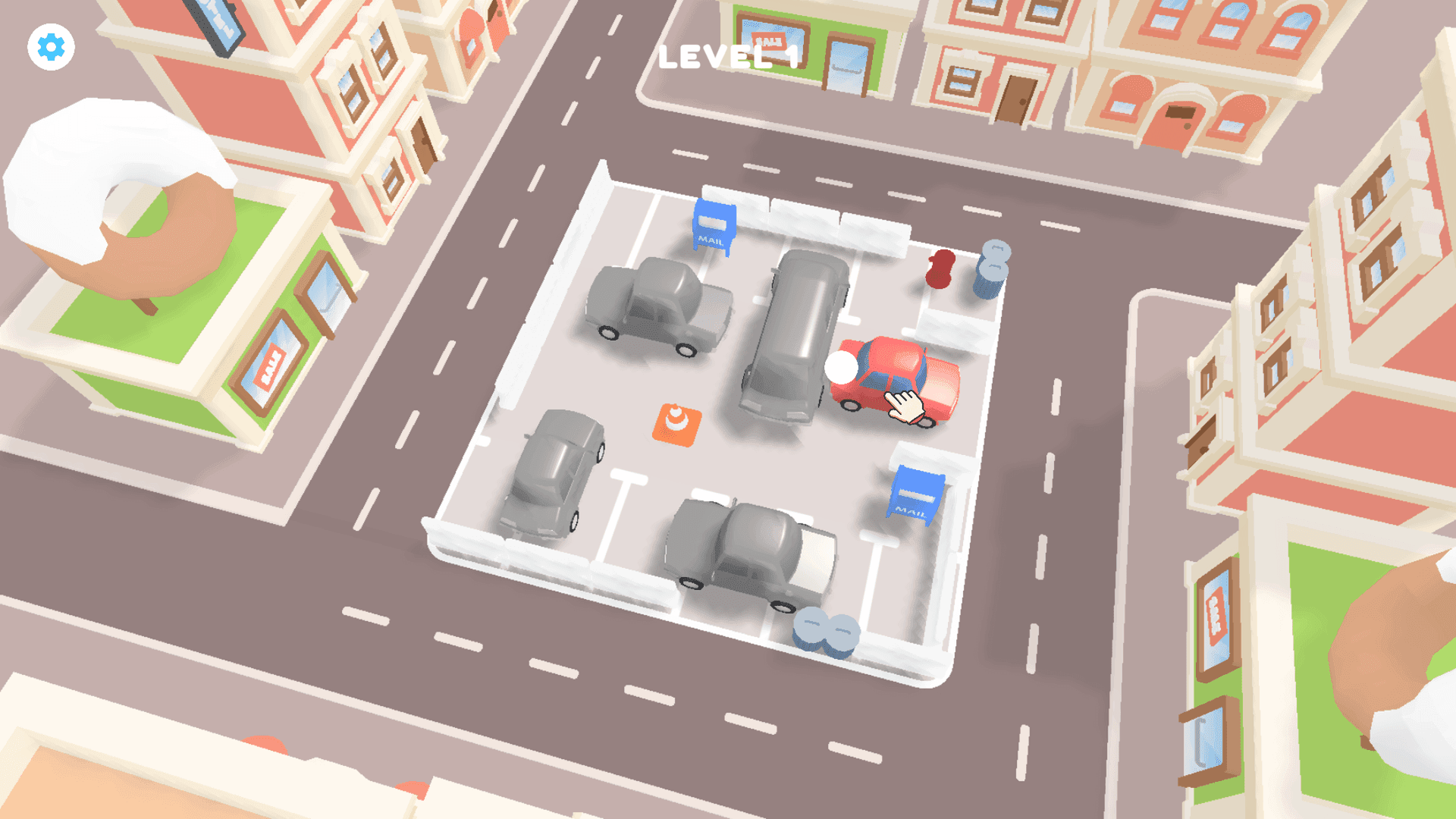 Parking Problem - Super Puzzle Game for kids to park out cars which block the way pree school gmae