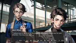 Silence under the dome - Colorful comic drawing of Rory and Grandpa sharing laughter while painting Easter eggs together