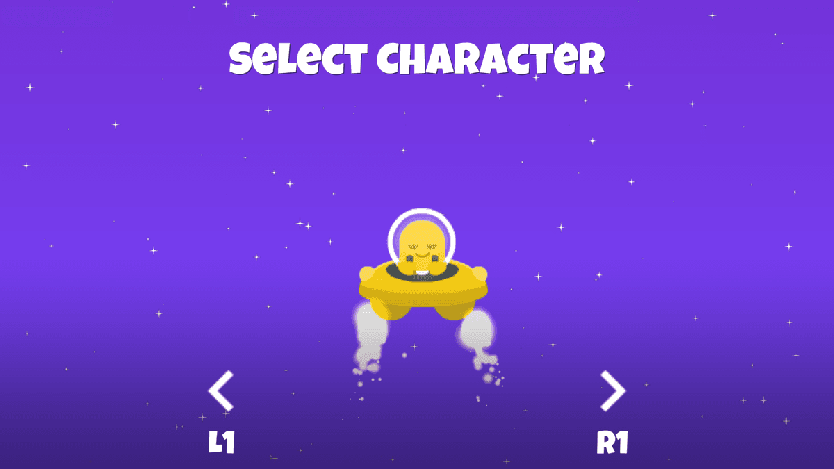 Alien Returns gameplay featuring alien hero in a fun adventure