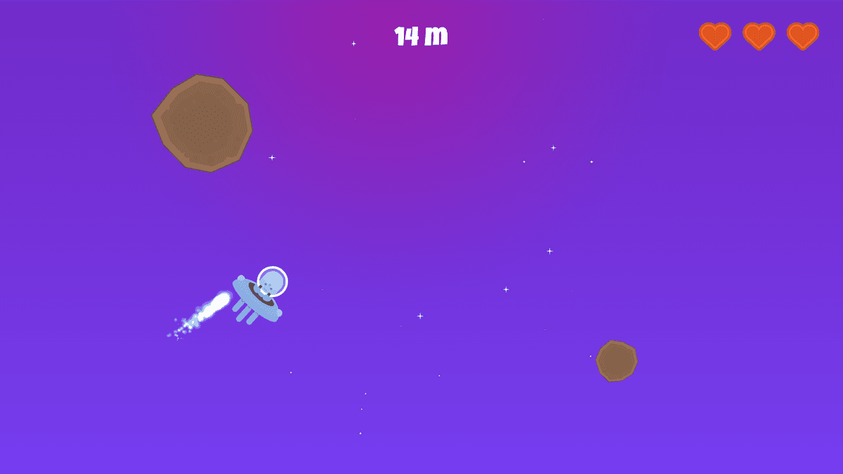 Alien Returns interactive adventure with alien character