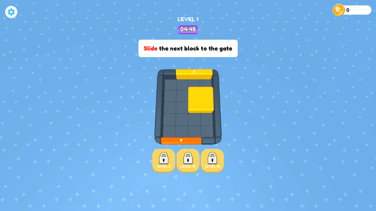 Block Cascade - tutorial gameplaay
