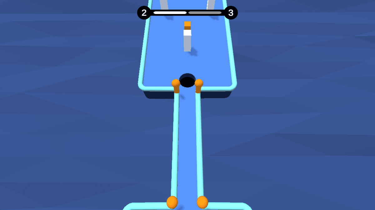 Hole Theory gameplay featuring hole puzzles and challenges