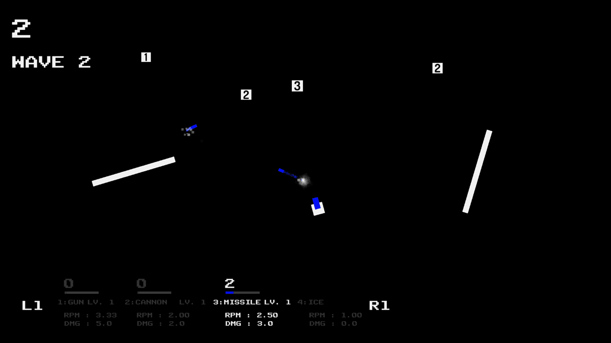Shooting Blocks game level showcasing block shooting tasks