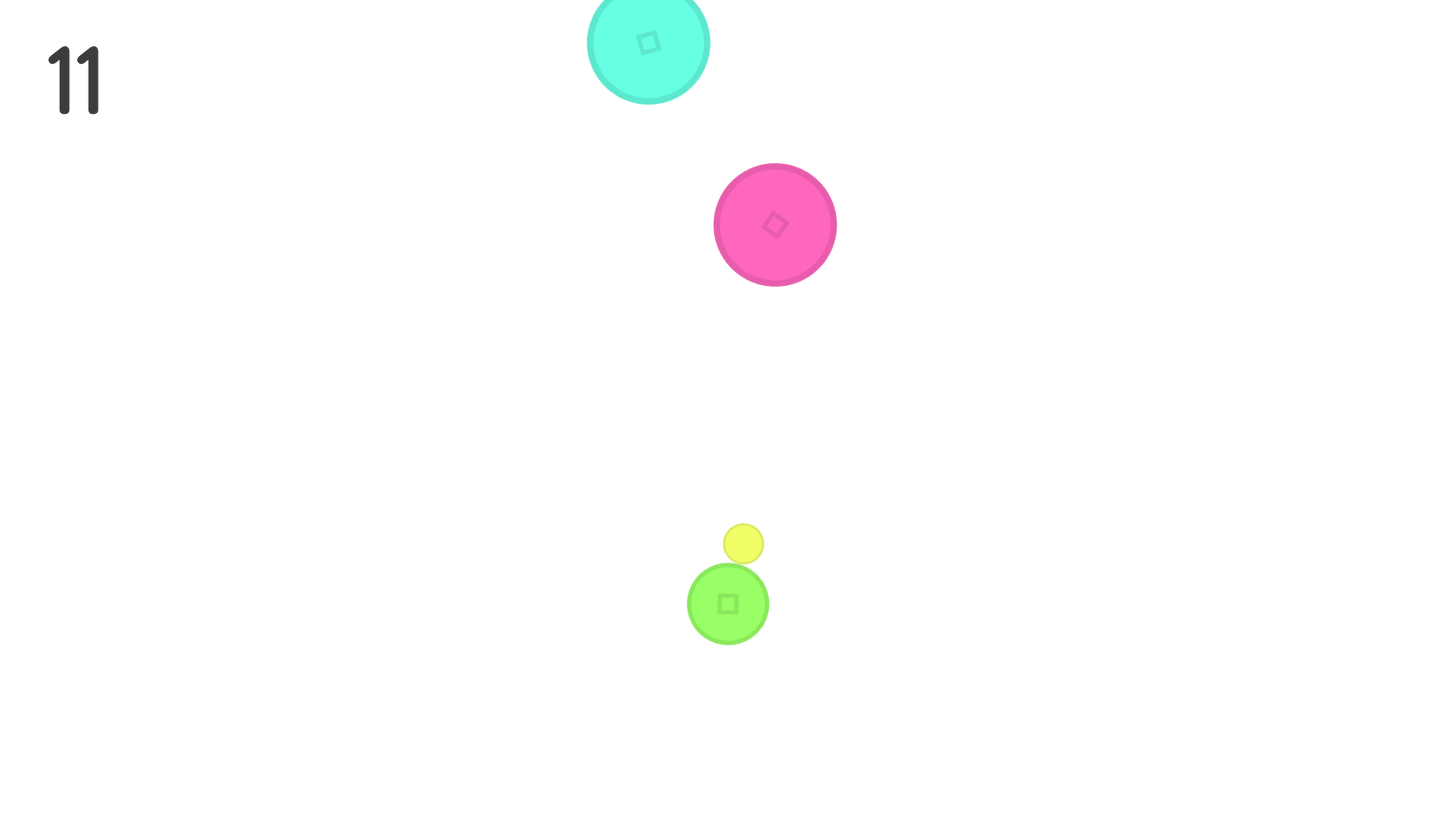 Ball Jumper interactive game with ball jumping puzzles