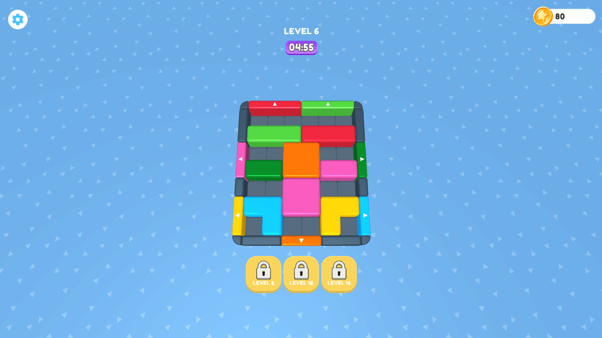 Block Cascade - ultra hard level stress