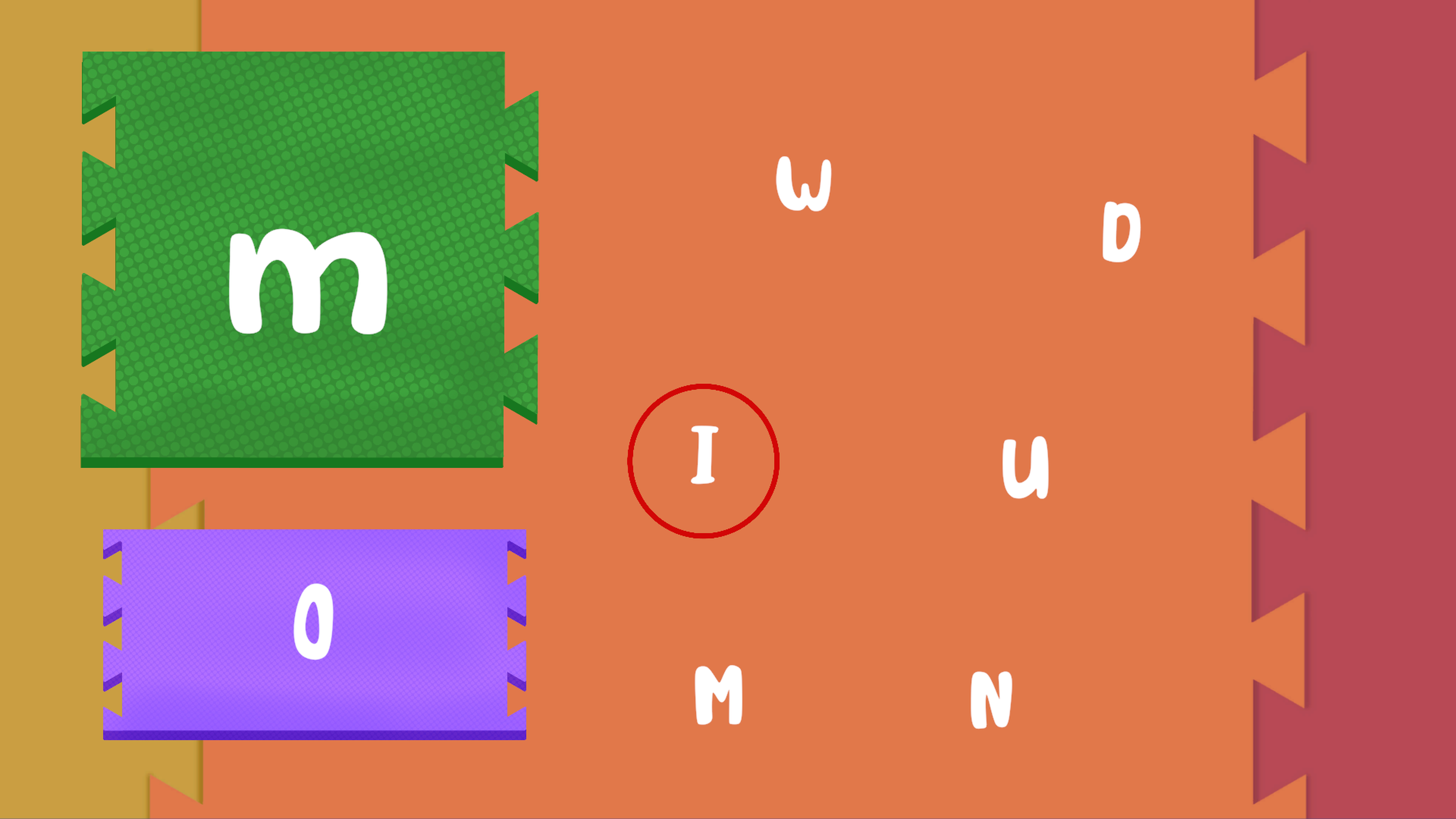 Learn the Letters challenging letter learning game