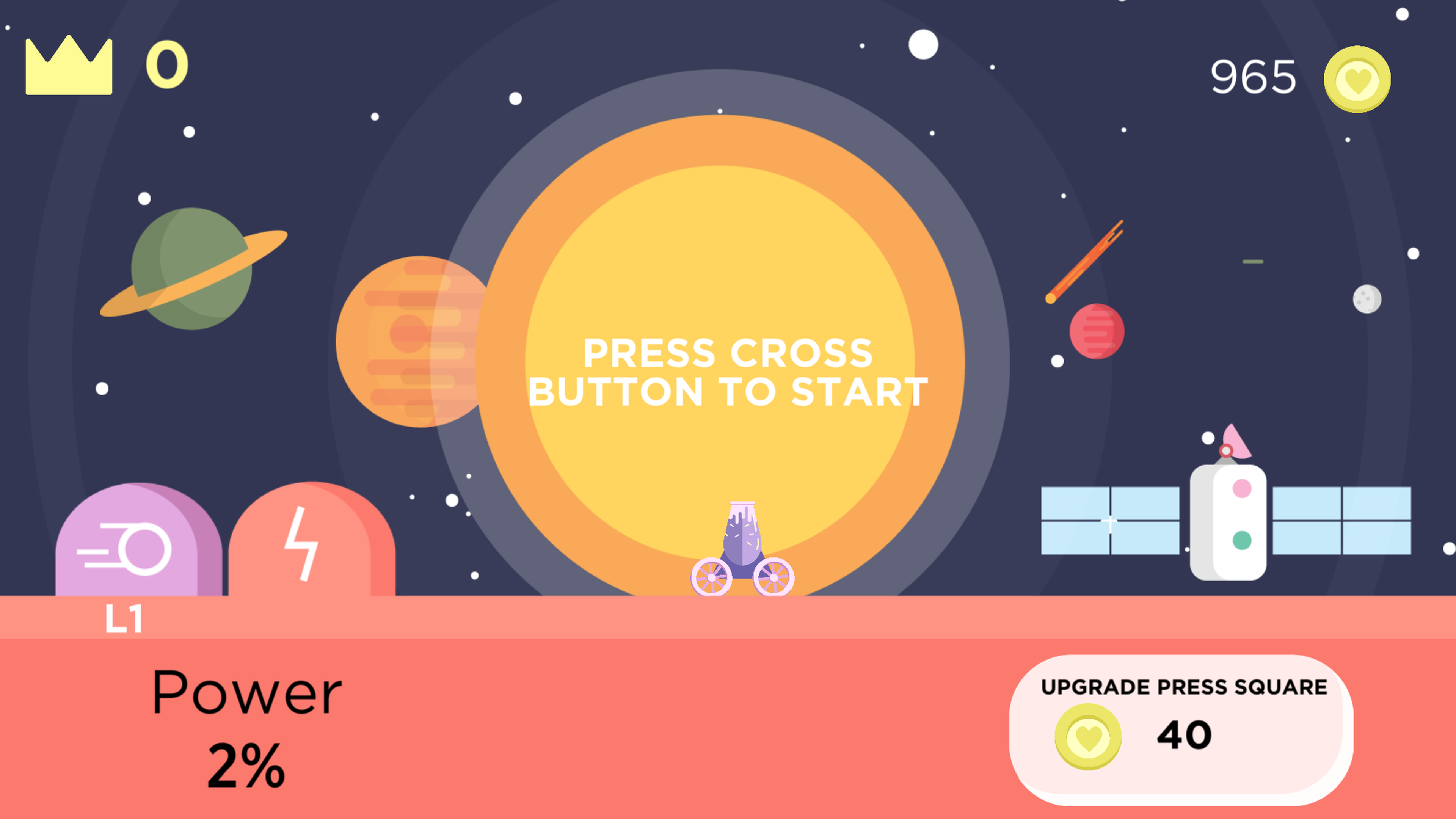 Meteor Crusher fun and challenging meteor crushing game