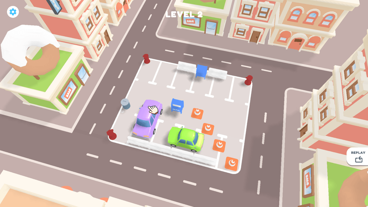 Parking Problem - Super Puzzle Game for kids to park out cars which block the way pree school gmae