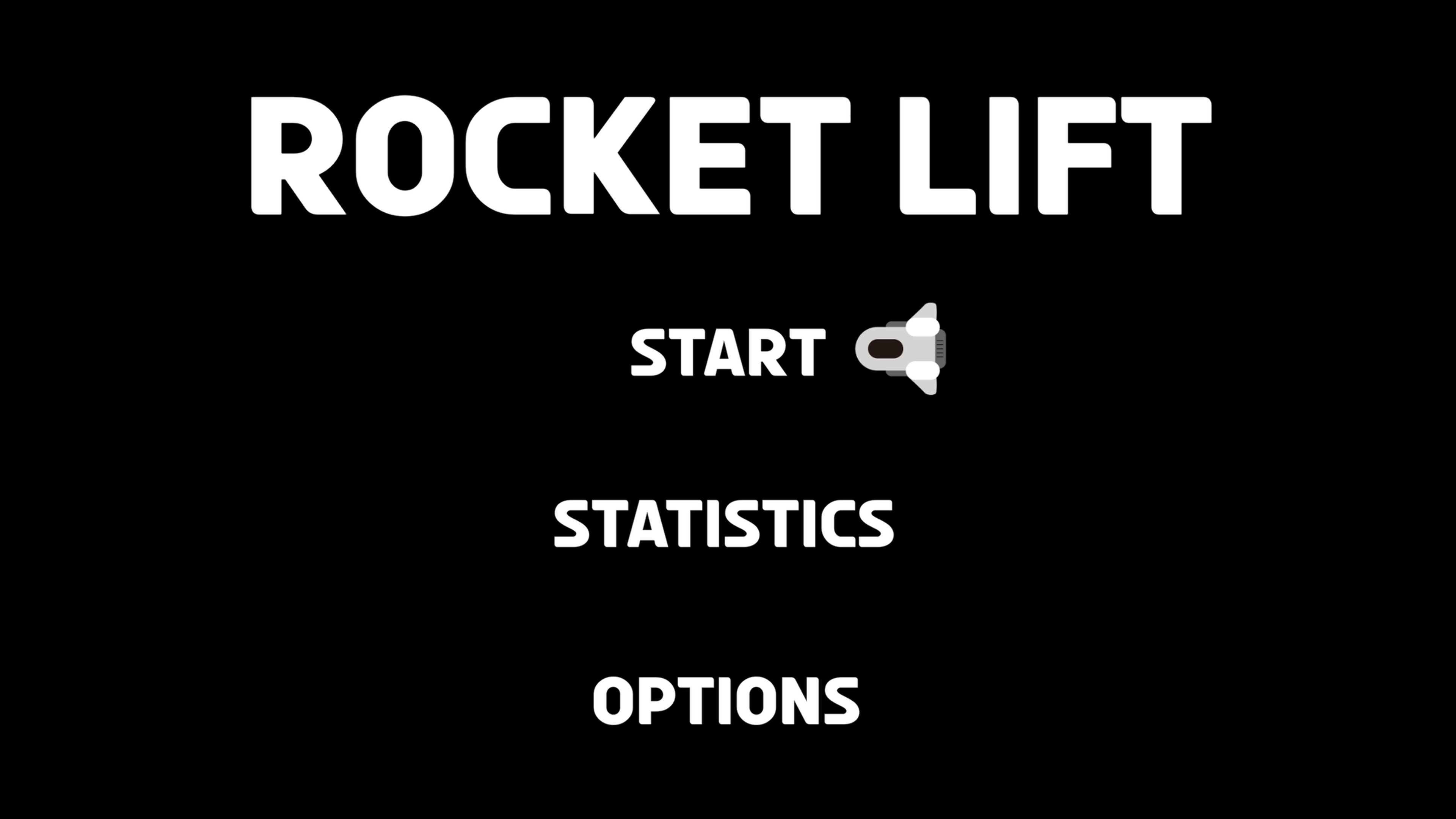 Rocket Lift game screen showing rocket launching puzzle