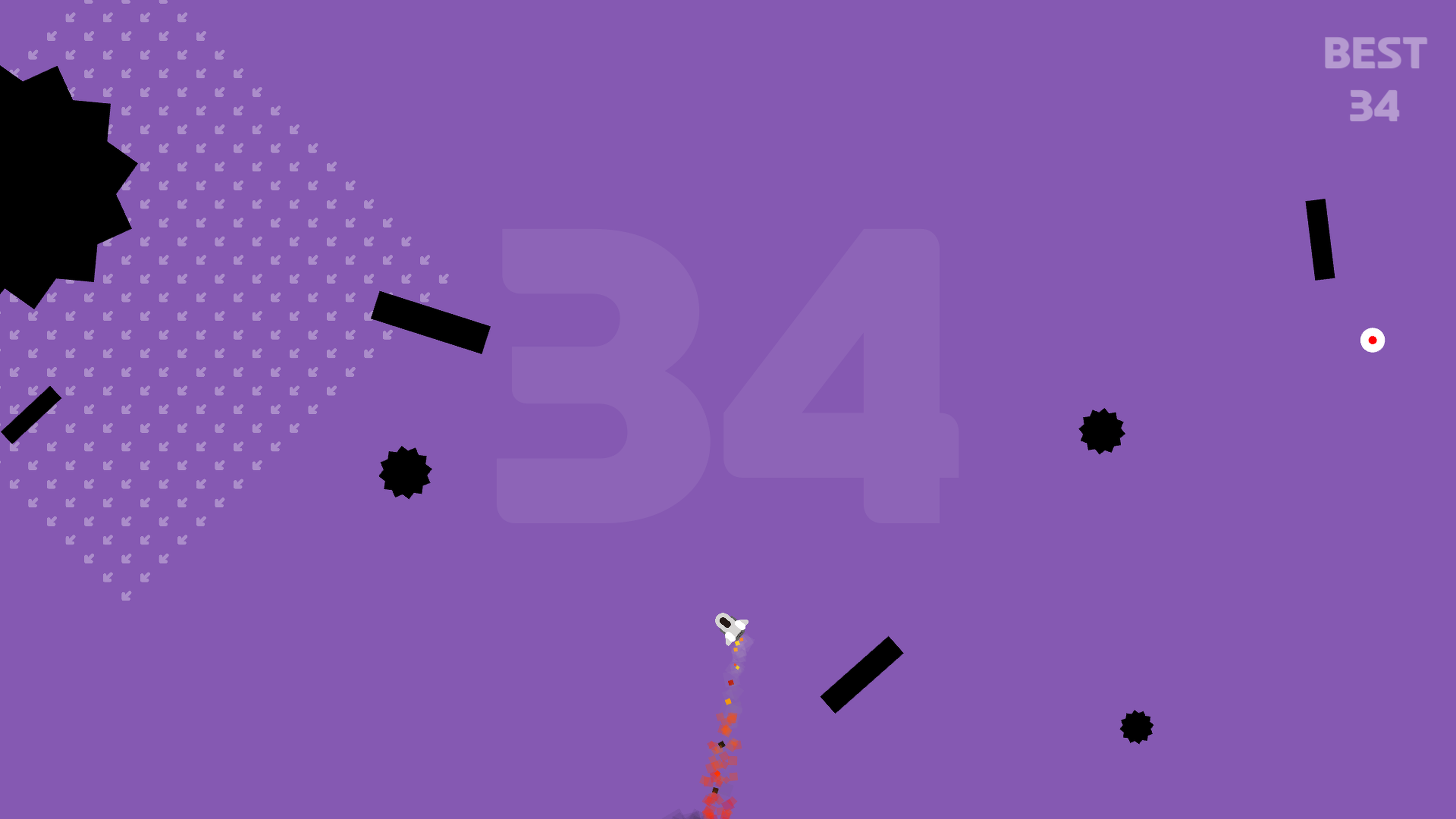 Rocket Lift gameplay screenshot showing rocket launching challenge