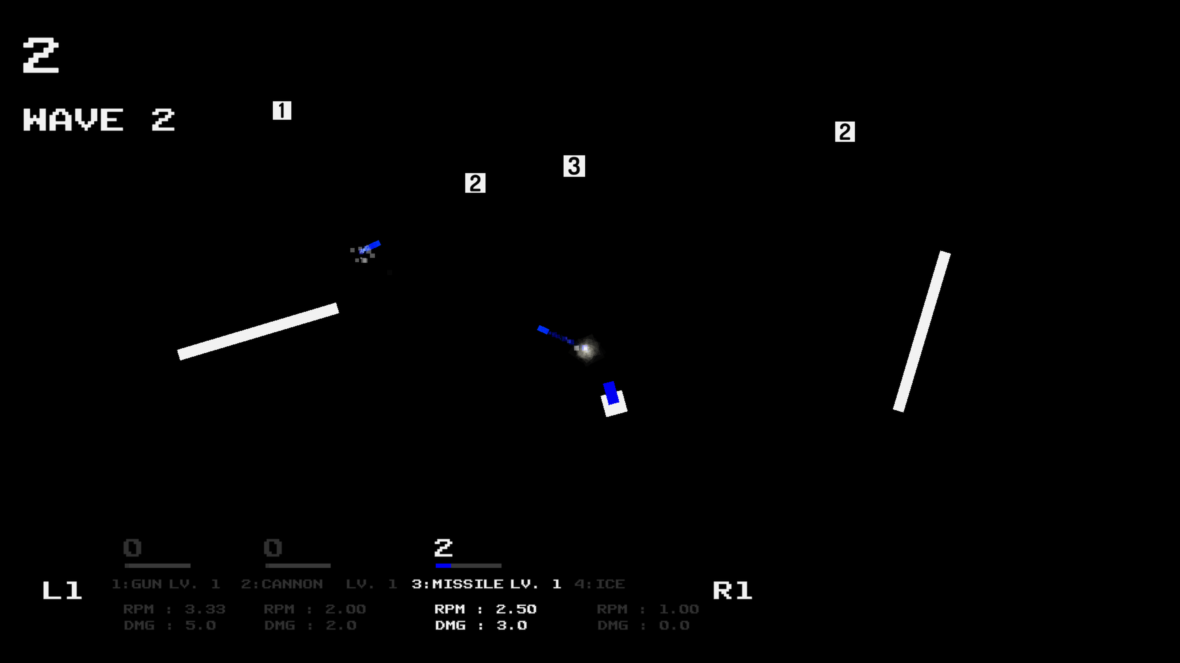 Shooting Blocks game level showcasing block shooting tasks