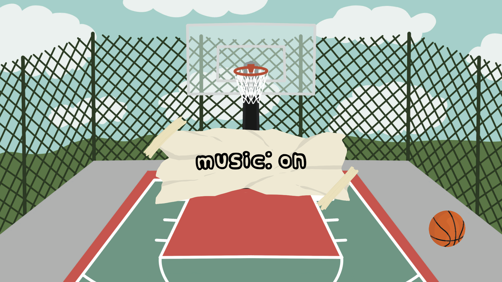 The Basketball B fun and challenging basketball puzzle game