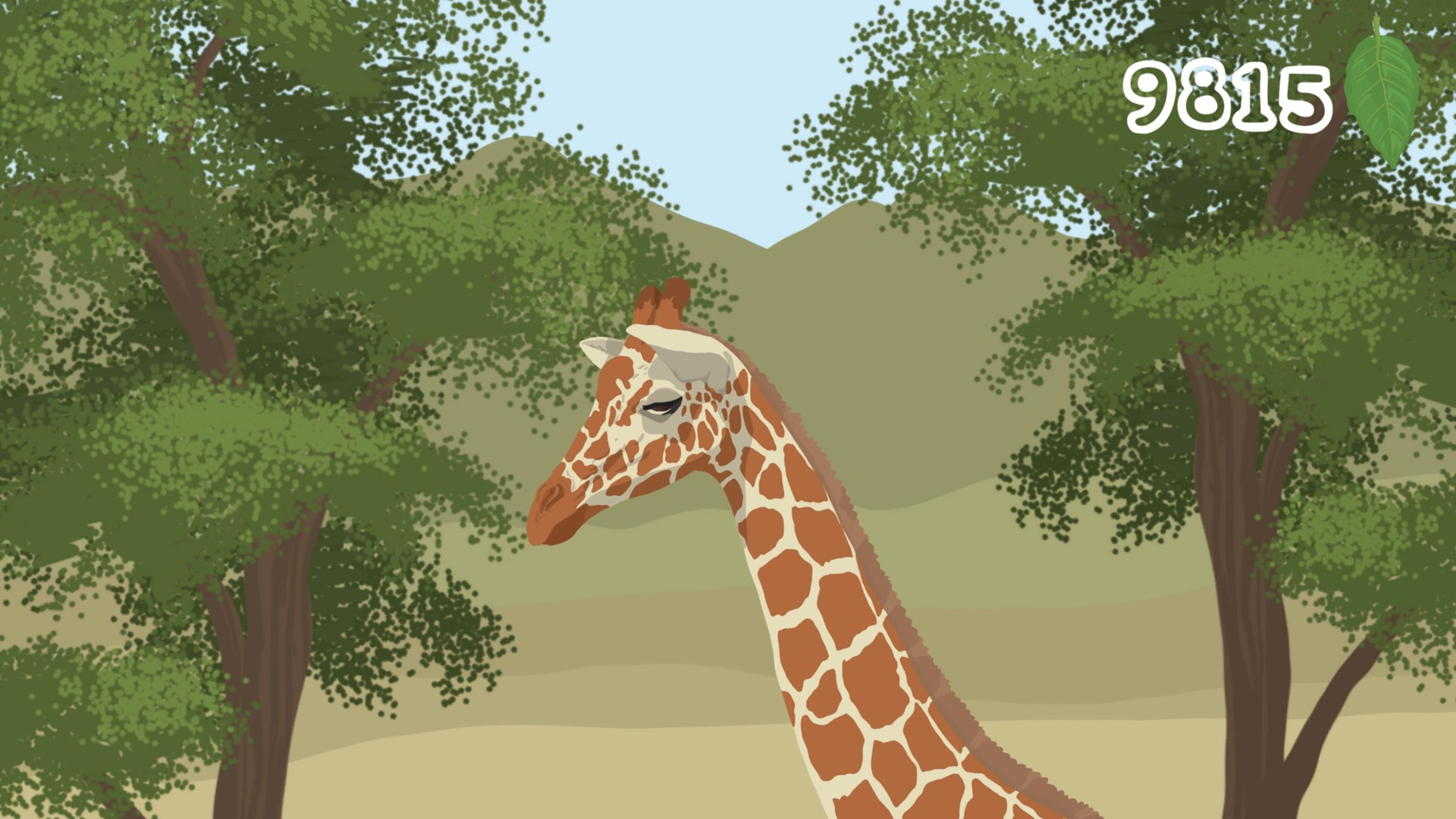 The Giraffe G gameplay featuring giraffe hero in a fun adventure