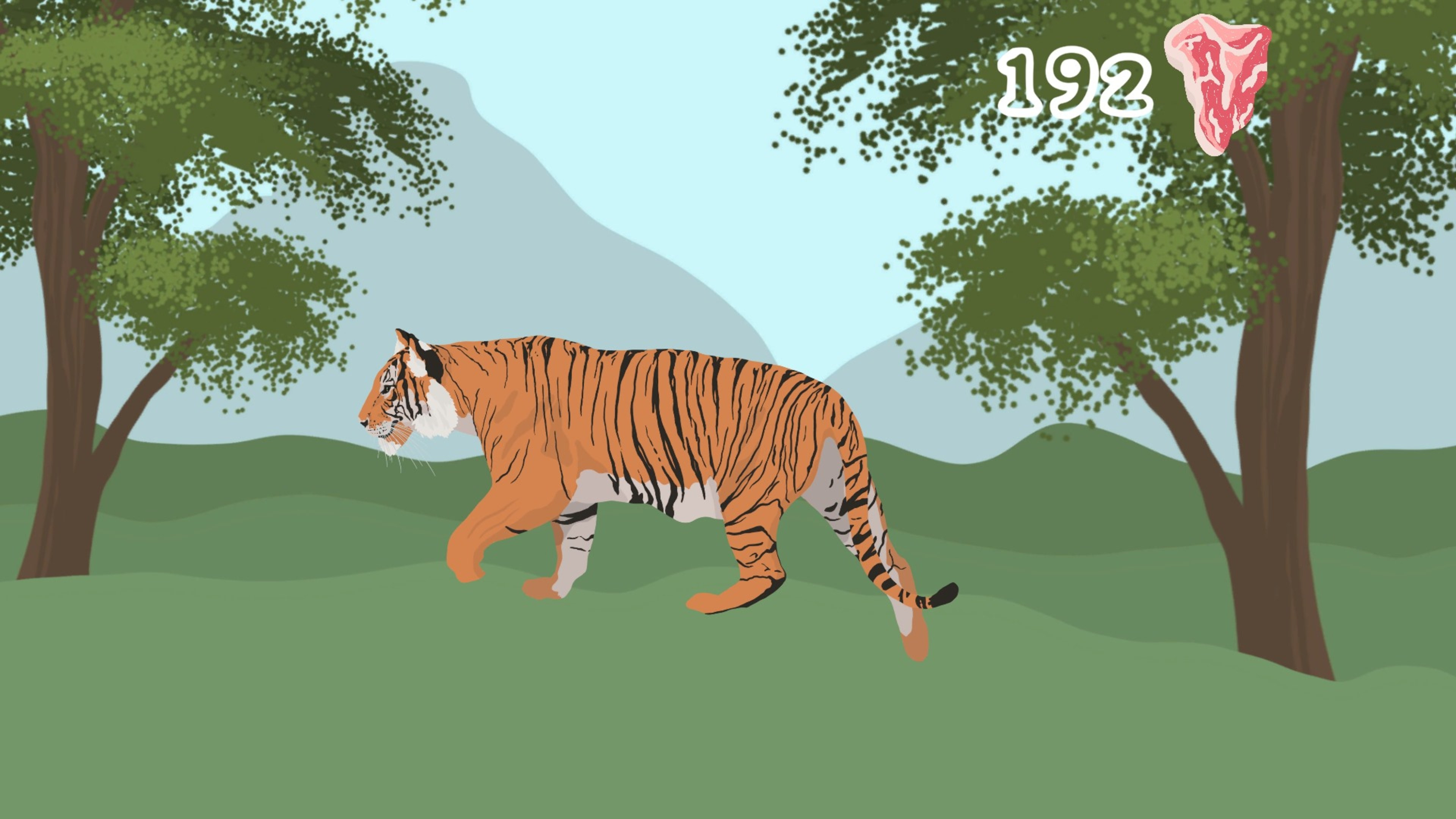 The Tiger T gameplay featuring tiger hero in a fun adventure