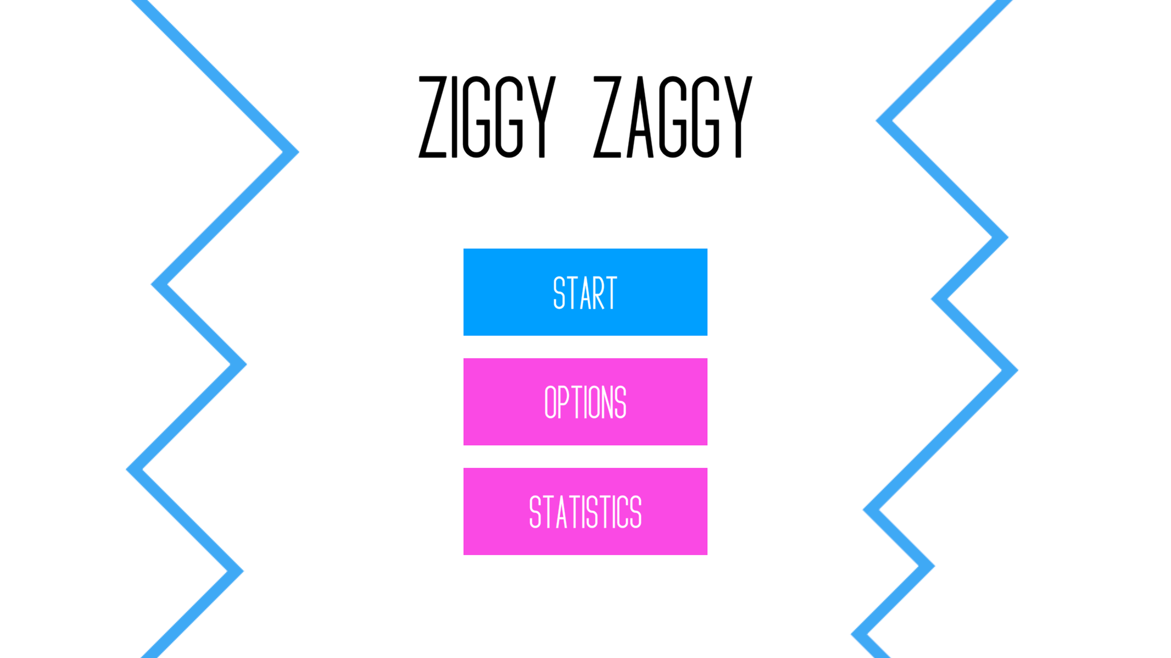 Ziggy Zaggy game screen showing zigzag puzzle