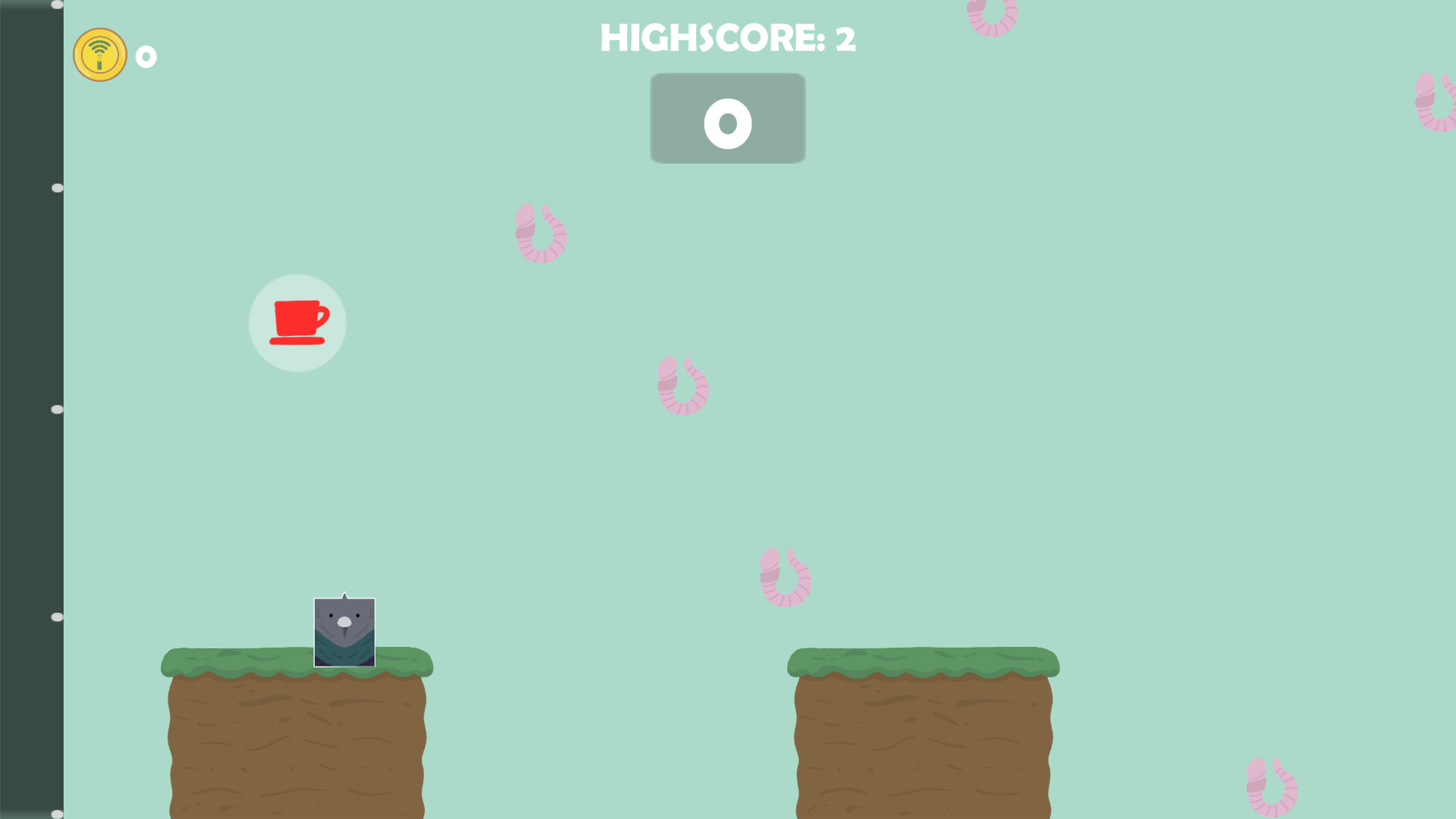 Zoo Leap gameplay screenshot featuring animal character adventure