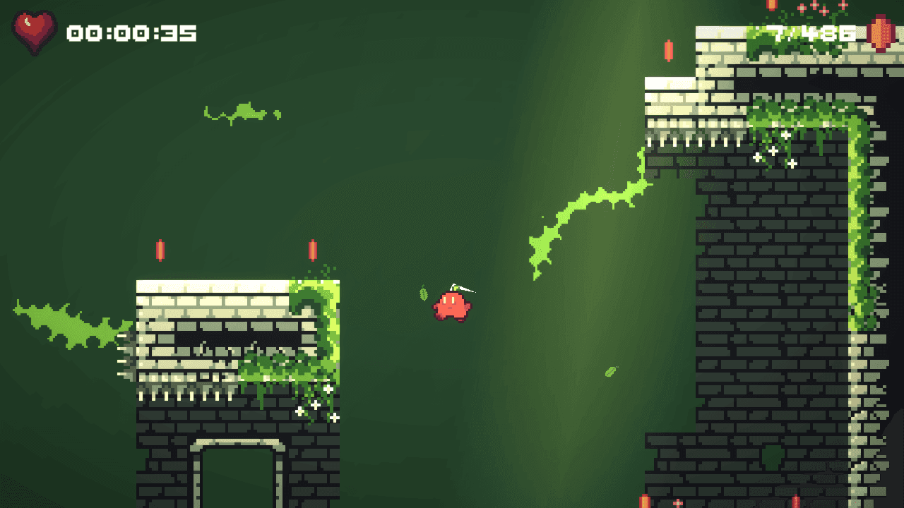 Cherry Tower gameplay featuring tower building challenges