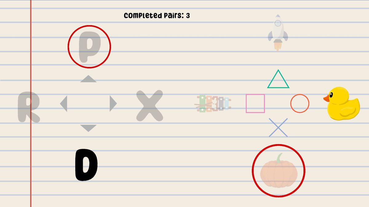 Funny Alphabet game level showcasing alphabet learning tasks